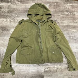 Brandy Melville Green Army Jacket O/S